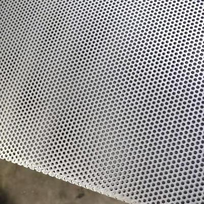 China 0.3mm Thickness Perforated Steel Mesh 20%-80% Open Area Polishing for sale