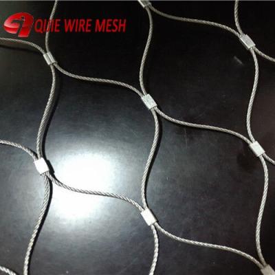 China X Tend 304 316 Ferrule de aço inoxidável rede de corda para pássaro zoológico à venda