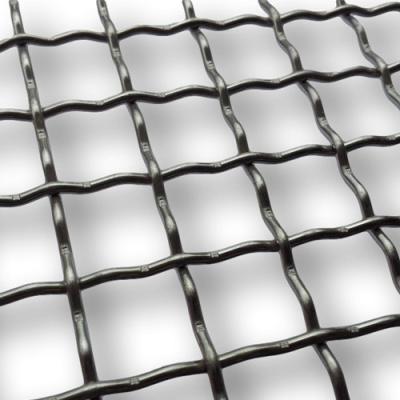 China 1-1.5m Stainless Steel Crimped Woven Wire Mesh For Bbq Grill for sale