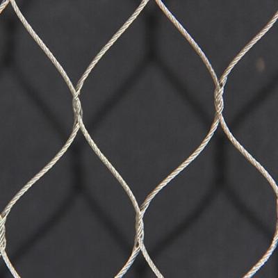 China 1/8inch Flexible Stainless Steel Cable Netting For Zoo Mesh / Animal Enclosure Mesh for sale