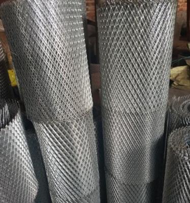 China Flattened Expanded Metal Wire Mesh Aluminum Diamond 4x10 for sale