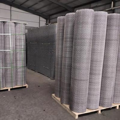 China 3mm 1X1 2X2 Furo Alumínio Crimped Woven Wire Mesh para painel de mangueira à venda