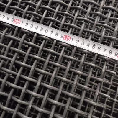 China Mine Steel Crimped Wire Mesh 1mm 4.8mm 2.0mm Diameter Vibrating Screen for sale