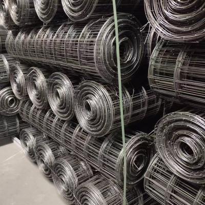China 3mm Galvanized Welded Wire Mesh Roll Black For Concrete Reinforcing for sale