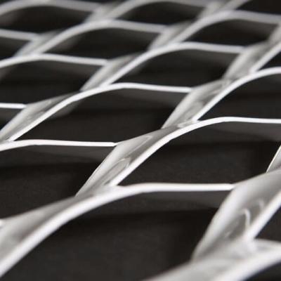 China Panel de malla de alambre ampliado de aluminio de 9 gauge para revestimientos de paredes en venta