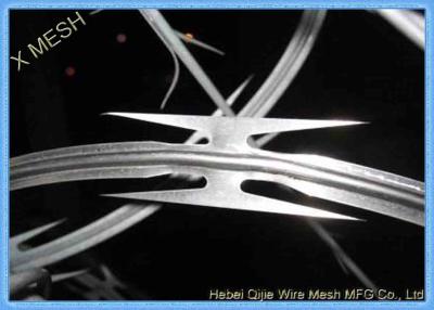 China PVC Coated Stainless Steel Concertina Razor Wire Bto-22 Cbt-65 Galvanized High Security for sale