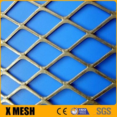 China Decorative Aluminum Stainless Steel Copper Expanded Perforated Metal Diamond Wire Mesh for sale