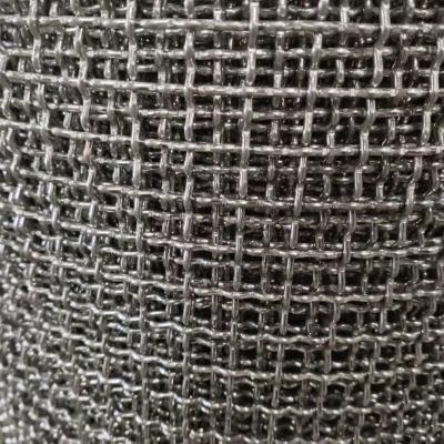China Stock 15m Crimped Wire Mesh Stainless Steel / Copper / Aluminum Woven for sale