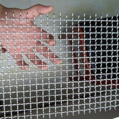 China Stainless Steel 304 Double Crimped Wire Mesh For Architecture for sale