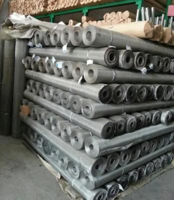 China 1-500 mallas de acero inoxidable Plano/Twill/Holandés Tejido Cuadrado Crimped Metal Mesh Filtrador de malla de malla de filtro en venta