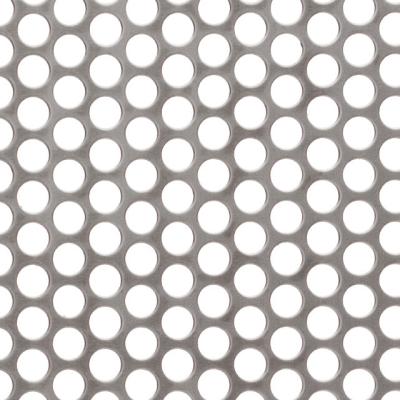 China 0.8mm Thickness G90 Round Hole Perforated Metal Screen Mesh for sale