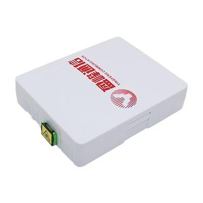 China 1 Core Fiber Wall Outlet Box / Fiber Termination Box For FTTH Networks for sale