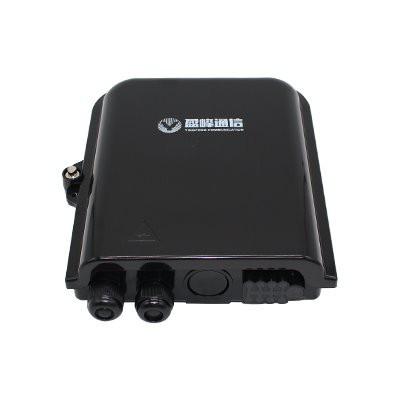 China 8 Core Fiber Optic Termination Box Outdoor Fiber Distribution Box IP65 for sale