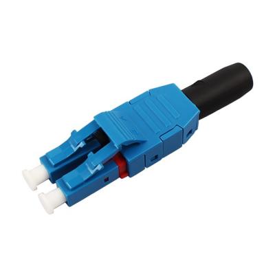 China Conector LC de cable de fibra, conector LC SM dúplex con un diseño Uniboot en venta