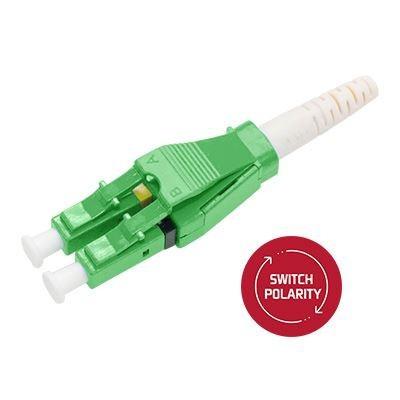China SM LC Uniboot Connector Switch Polarity Customizable Design for sale