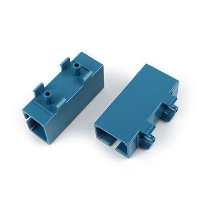 China Simplex SC Subscriber Connector , Blue Fiber Optic Adaptor For Telecommunication for sale