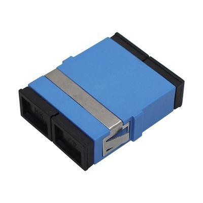 China FTTH Fiber Optic Coupler Duplex SC SM Welded Adapter Without Flanges for sale