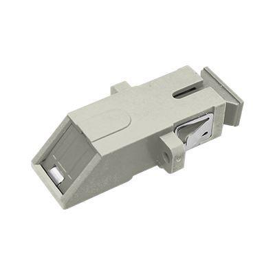 China Fiber SC Optic Adapter  Mounting With Flange RoHS Compliance for sale