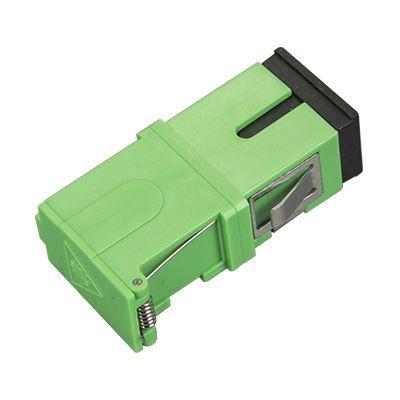 China Green SC Adapter Single Mode High Return Loss Easy Installation for sale