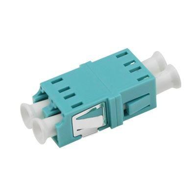 China Duplex LC Adapter Multimode Fiber Coupler Mounting Without Flange for sale