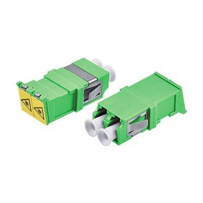 China LC DX Avoid Laser Adapter , Optical Fiber Coupler Without Flange for sale