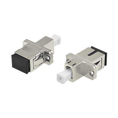 China Metal Simplex / Duplex  Fiber Optic Converter LC To SC Hybrid Fiber Optic Adapter for sale