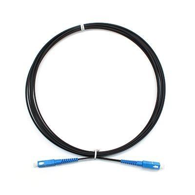 China SC Fiber Optic Drop Cable , FTTH Patch Cord for Indoor / Outdoor for sale