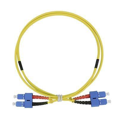 China SC/UPC To SC/UPC Duplex 2.0mm Single Mode Fiber Optic Patch Cable for sale