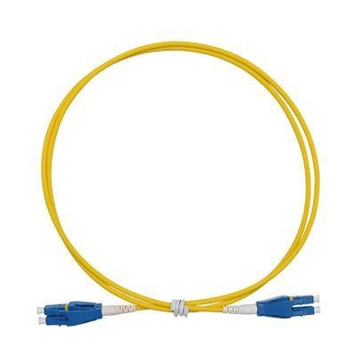 China Uniboot LC/UPC-LC/UPC  Duplex Single Mode LSZH 2.0mm Tight Buffered Fiber Cable for sale