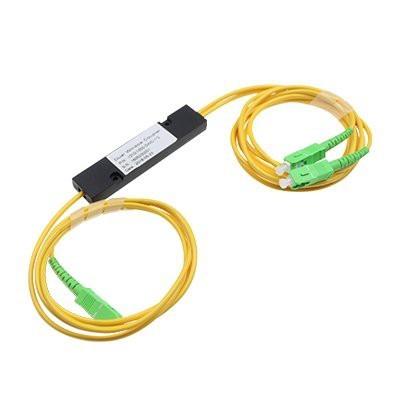 China 1x2 Splitter Fiber FTB Splitter / SC APC Splitter para el cable de fibra óptica en venta