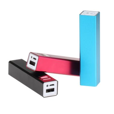 China 2200mAh Capacity power banks, Aluminum cover, with LED display, charger for sale