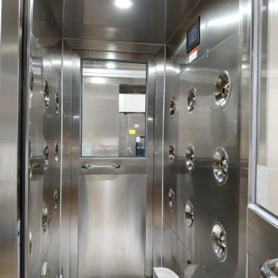 China Einzelperson-Edelstahl-Luftdusche mit HEPA-Filter, Korrosionsbeständigkeit und automatischer Steuerung zu verkaufen