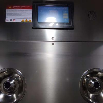 China Einzelperson-Edelstahl-Luftdusche mit HEPA-Filter, Korrosionsbeständigkeit und automatischer Steuerung zu verkaufen