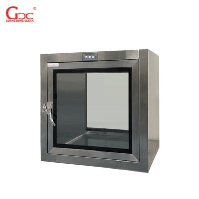 China Stainless Steel 220V 50HZ L600mm Cleanroom Pass Through Chambers for sale