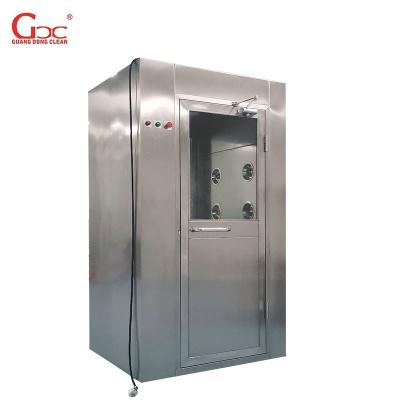 China Interlock Door Metal L790mm Cleanroom Air Shower for sale