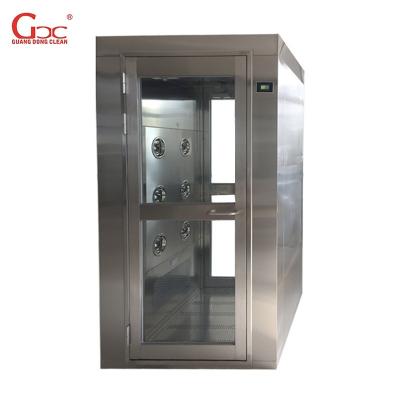 China 99.99% Efficiency  110Volt Clean Room Equipment Air Shower Booth for sale
