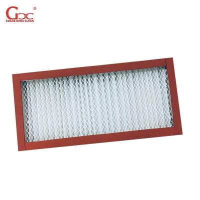 China 400degree High Temperature Resistance Stainless Steel HEPA Filter 19.17m2 for sale