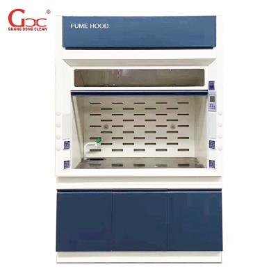 China armários de emanações do ar puro de 110V 60Hz, capa da exaustão do laboratório do polipropileno à venda