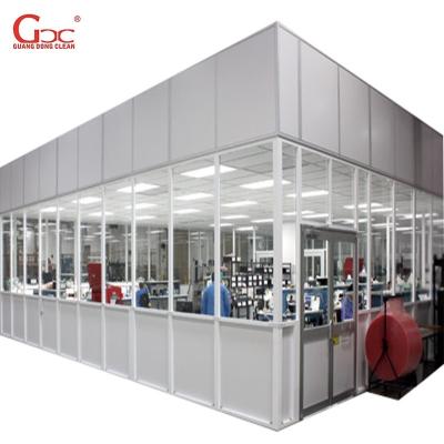 China Class 10K Dust Free Clean Room / 6pcs FFU  Biological Clean Room for sale