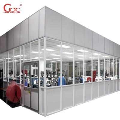 China 220V 60HZ Prefab Cleanroom / Class 100 Softwall Modular Cleanrooms for sale