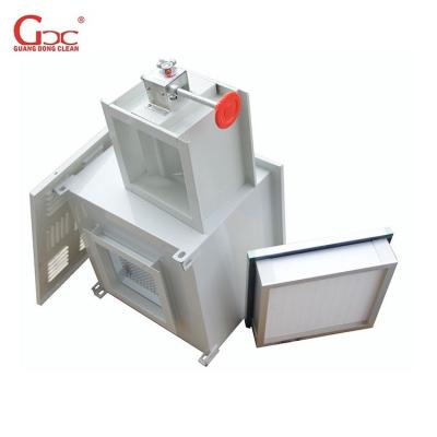 China Powder Coating Cleanroom Hepa Filter Box / Hepa Filter Diffuser for sale
