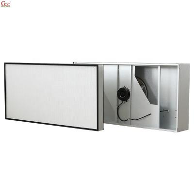 China DOP Inject Port Modular Cleanroom Fan Filter Unit CE Standard for sale