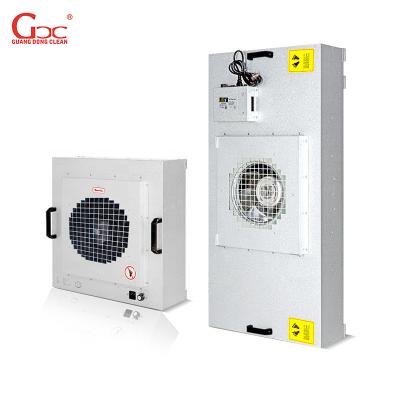 China Metal H13 HEPA FFU H14 Efficiency HEPA Fan Filter Unit With CE for sale