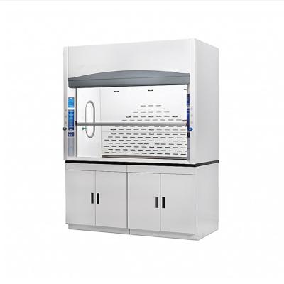 China Polypropylene Chemical Stainless Steel Fume Hood 0.8m/S for sale