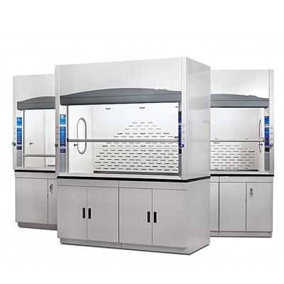 China OEM PP Steel Chemical Biological Lab Exhaust Fume Hood Cupboard Cabinet for sale