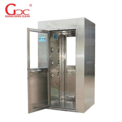China Four Person Automatic Control Stainless Steel Air Shower Corrosion Resistance for sale