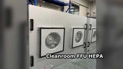Energiezuinige FFU met HEPA-filtratie voor modulaire en klasse 100-schone ruimtes