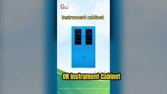 GCC Custom koudgewalste stalen instrumentenkast voor operatiekamers.