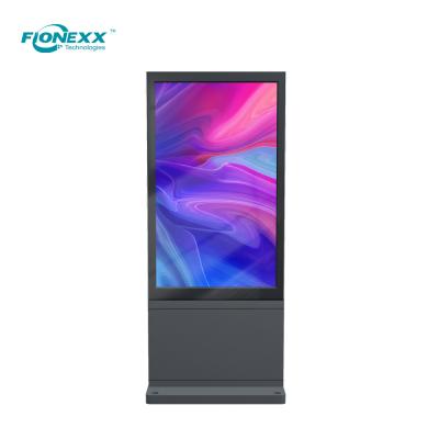 China 55inch Fanless Outdoor Digital Totem With PCAP Touch For Optional for sale