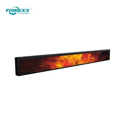 China Streamlined 23.1inch Stretched Bar LCD Display Shelf Edge LCD Panel for sale